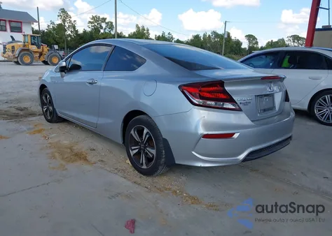 2014 Honda Civic Ex z USA, uszkodzony, nr VIN 2HGFG3B86EH524820